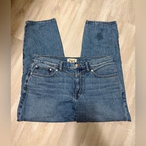MADEWELL THE SLOUCHY BOY JEANS